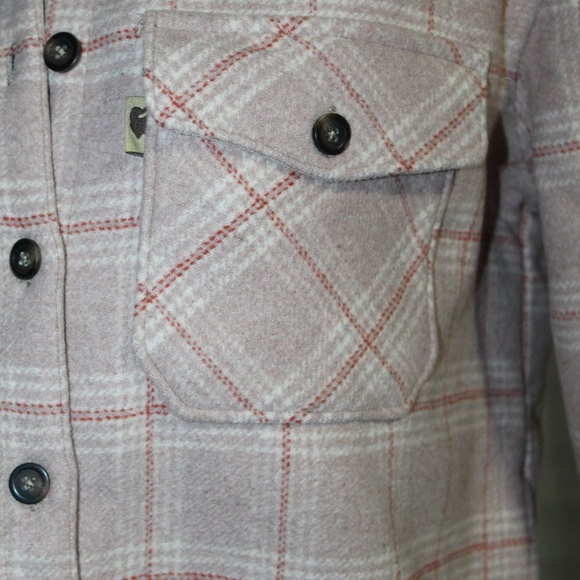 Buffalo Jackson Plaid Button Down Heavy Shirt Jacket. Sz. M - Picture 5 of 7